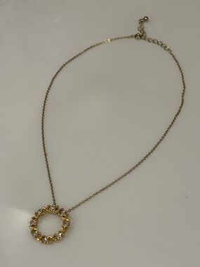 XOXO Circle Necklace